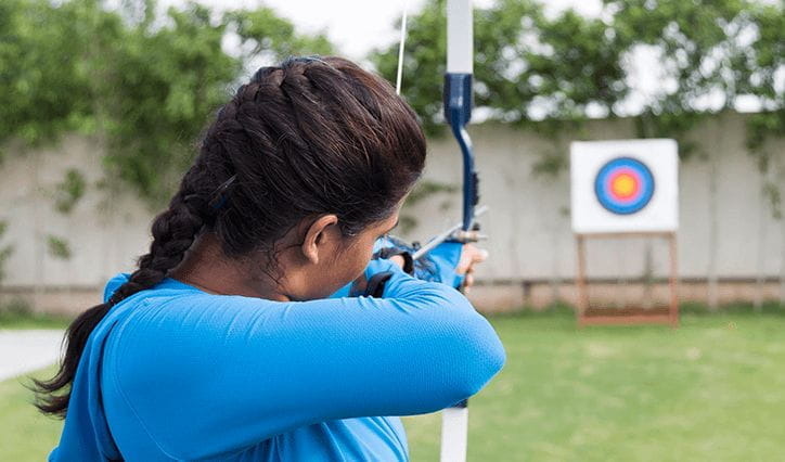 Archery at The Oberoi Sukhvilas Spa Resort Chandigarh