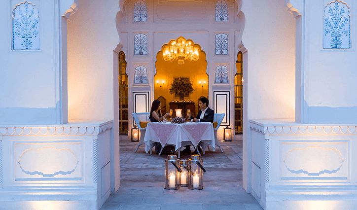 Champagne Under the Stars Experience at The Oberoi Sukhvilas Spa Resort Chandigarh