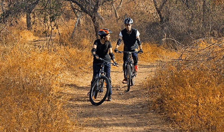 Mountain Biking Experience at The Oberoi Sukhvilas Spa Resort Chandigarh