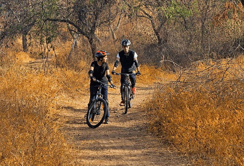 Mountain Biking Experience at Best Resort The Oberoi Sukhvilas Spa Resort Chandigarh