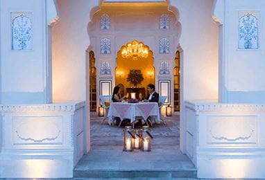 Champagne Under the Stars Experience at The Oberoi Sukhvilas Spa Resort Chandigarh