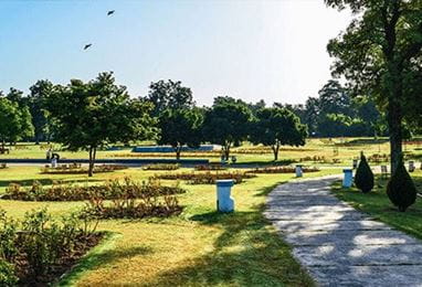 Chandigarh Gardens Tour at The Oberoi Sukhvilas Spa Resort Chandigarh