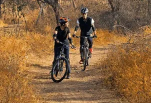 Mountain Biking Experience at The Oberoi Sukhvilas Spa Resort Chandigarh