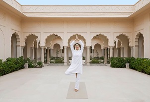 Private Yoga Session Experience at The Oberoi Sukhvilas Spa Resort Chandigarh