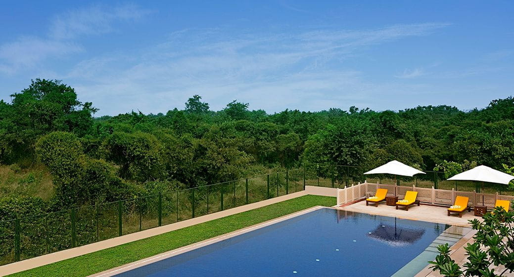 5 Star Hotel in Chandigarh- Poolside, Sukhvilas