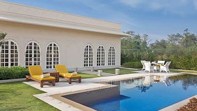 Luxury Villas with Private Pool at The Oberoi Sukhvilas Spa Resort Chandigarh