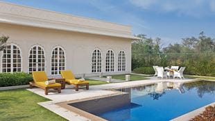 Luxury Villas with Private Pool at The Oberoi Sukhvilas Spa Resort Chandigarh