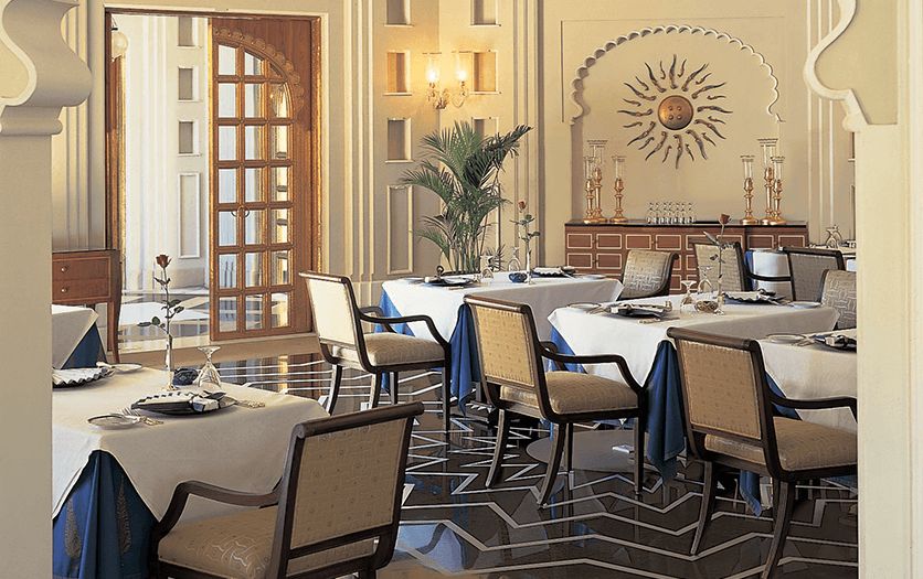 Udaimahal Fine Dining Restaurant at The Oberoi Udaivilas Udaipur