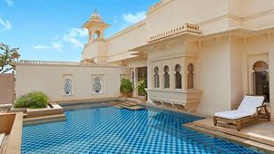 Luxury Suite with Private Pool at Luxury Resort in Udaipur at The Oberoi Udaivilas