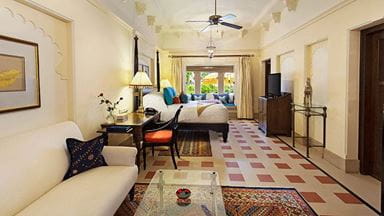 Premier Room With Semi Private Pool at 5 Star Resort The Oberoi Udaivilas Udaipur