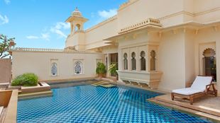 Luxury Suite with Private Pool at Luxury Resort in Udaipur at The Oberoi Udaivilas