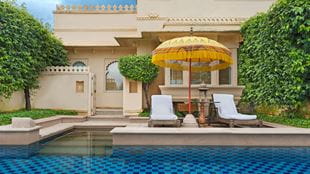 Premier Room With Semi Private Pool at 5 Star Resort The Oberoi Udaivilas Udaipur