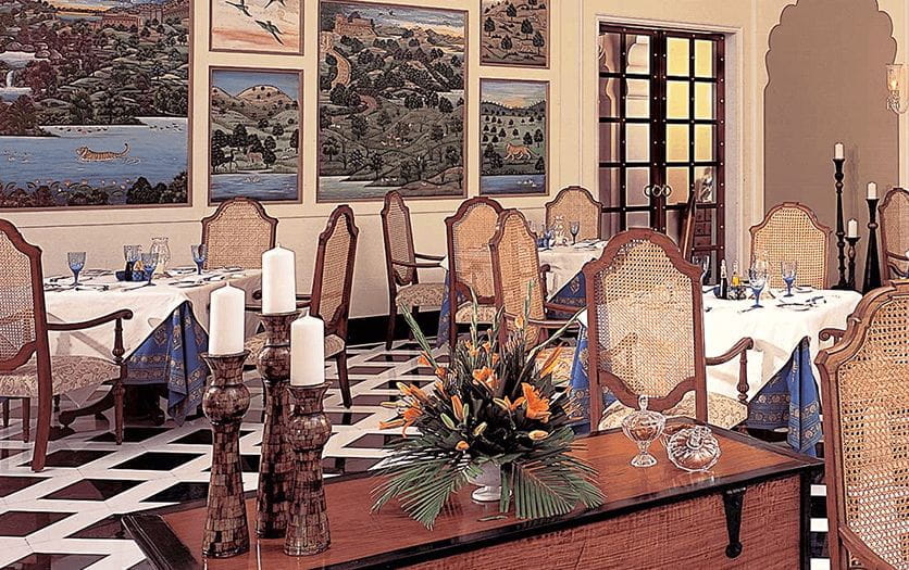 The Dining Room Authentic Rajasthani Cuisine Restaurant at The Oberoi Vanyavilas Ranthambhore
