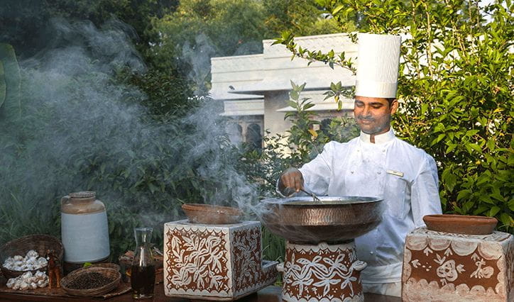 Cook with the Masters Experience at The Oberoi Vanyavilas Ranthambhore
