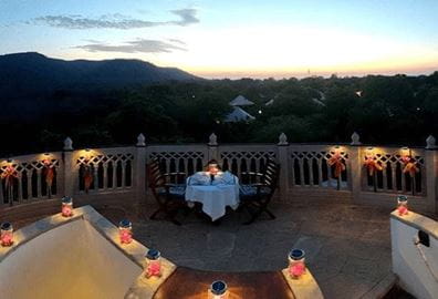 Dine Under the Stars Experience at The Oberoi Vanyavilas Ranthambhore