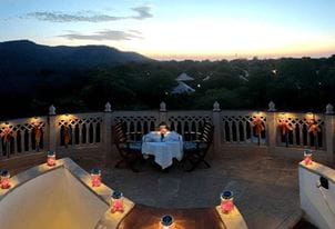 Dine Under the Stars Experience at The Oberoi Vanyavilas Ranthambhore