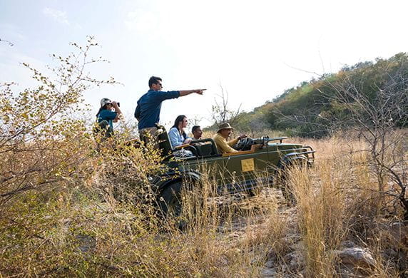 Jungle Drive Experience at The Oberoi Vanyavilas Ranthambhore