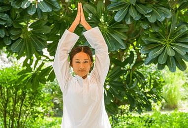 Private Yoga Session Experience at The Oberoi Vanyavilas Ranthambhore