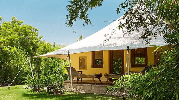 Luxury Tents at 5 Star Resort, The Oberoi Vanyavilas Ranthambhore