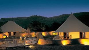 Luxury Tents at Luxury Resort in Ranthambhore, The Oberoi Vanyavilas