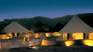 Luxury Tents at Luxury Resort in Ranthambhore, The Oberoi Vanyavilas