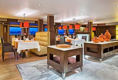 The Restaurant at The Oberoi Zahra Luxury Nile Cruiser