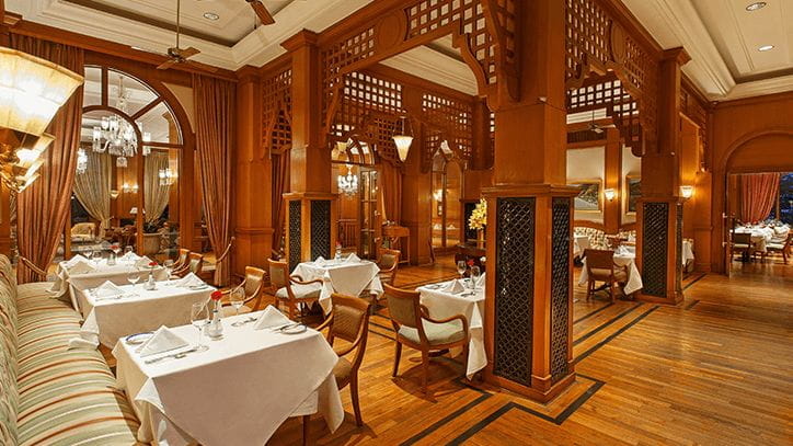 The Restaurant All Day Fine Dining at The Oberoi Wildflower Hall Shimla