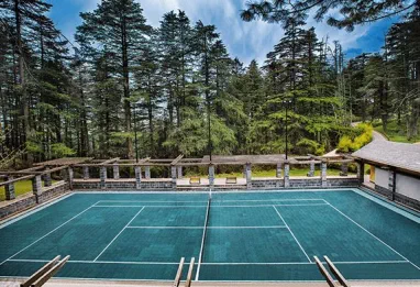 Play a Game of Tennis at 5 Star Hotel The Oberoi Wildflower Hall Shimla