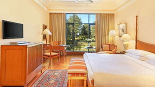Deluxe Garden View Rooms in 5 Star Resort The Oberoi Wildflower Hall Shimla