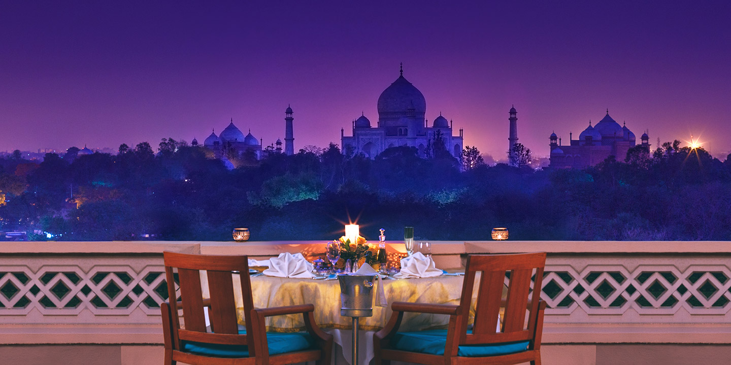 5 Star Luxury Hotels in Agra Oberoi Amarvilas Resort near Taj Mahal Agra