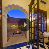 Take a 360Â° View of The Restaurant at The Oberoi Vanyavilas, Ranthambhore